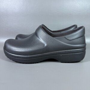 Crocs Lite Ride Neria Clogs Shoes Women's 9 Slip Resistant Nurse Bistro 207231